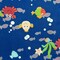 Cute Ocean World Peel and Stick Wallpaper Roll for Kids’ Rooms and Bathrooms